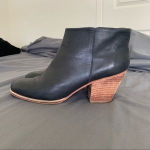 Rachel Comey Mars black leather ankle boots 9.5